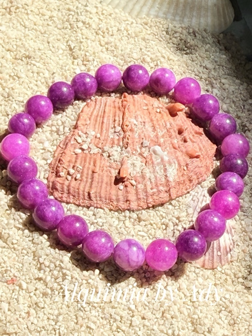 Alquimia Stretch Gemstone Bracelet KUNZITE